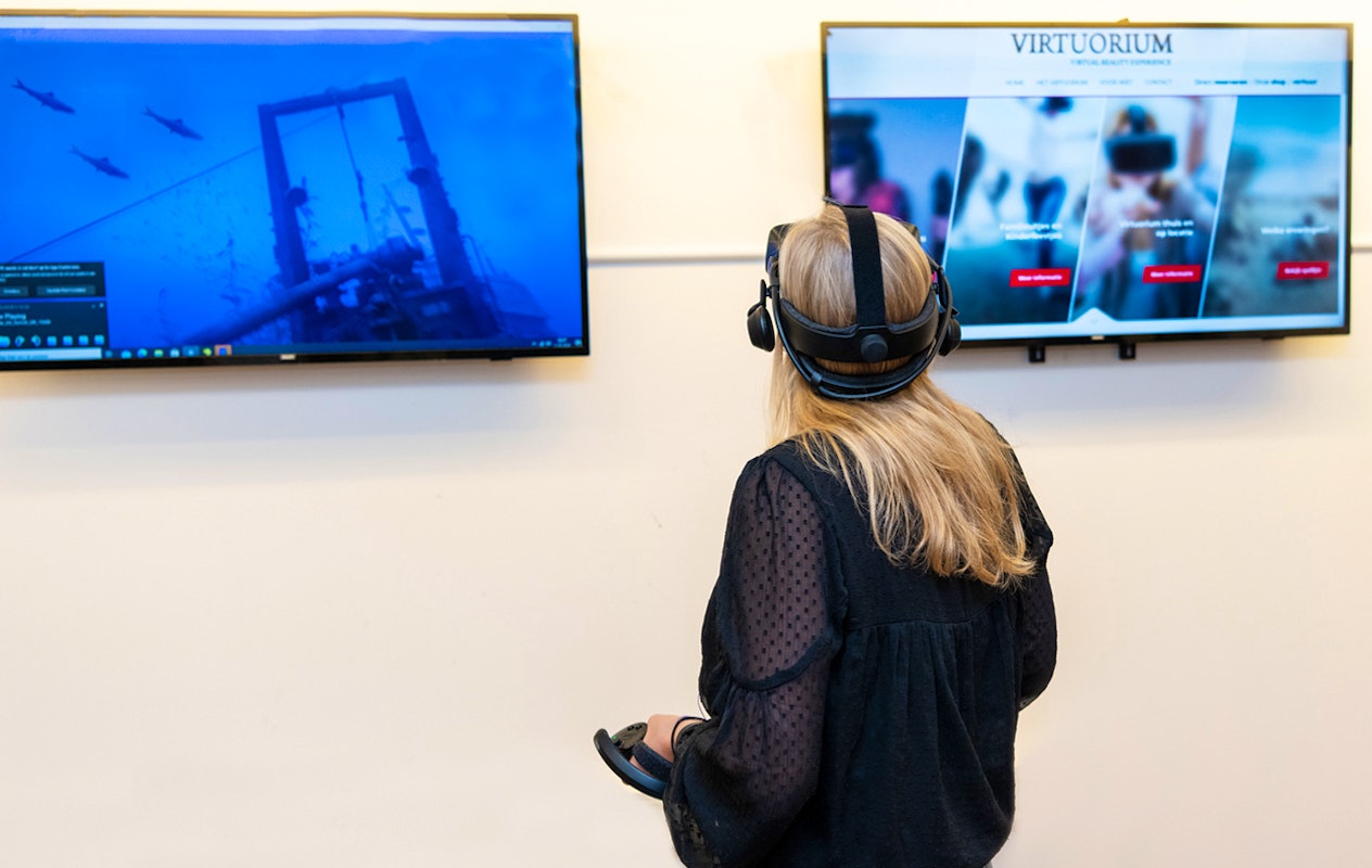 VR-experience bij het Virtuorium in Leiden