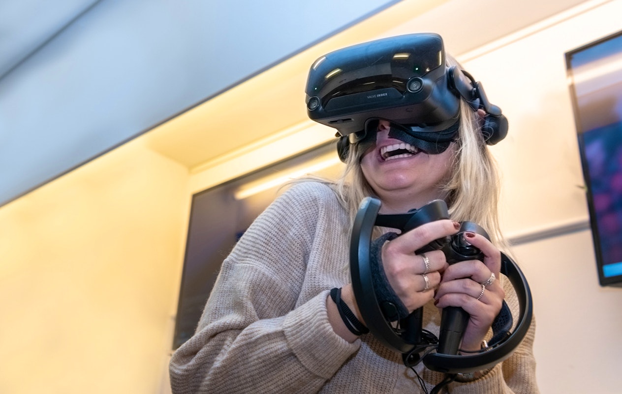 VR-experience bij het Virtuorium in Leiden