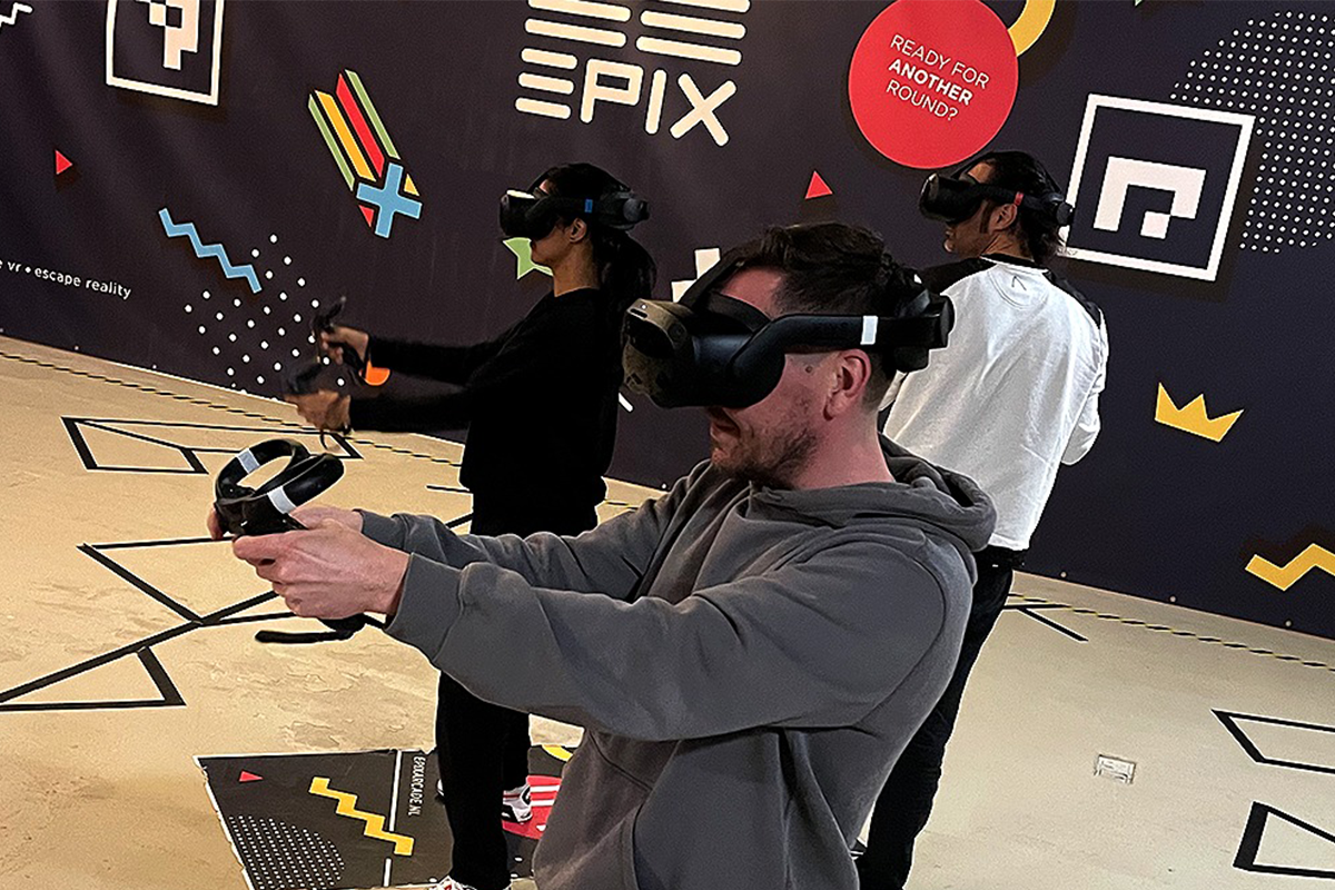 30 of 60 minuten VR experience bij Epix Arcade