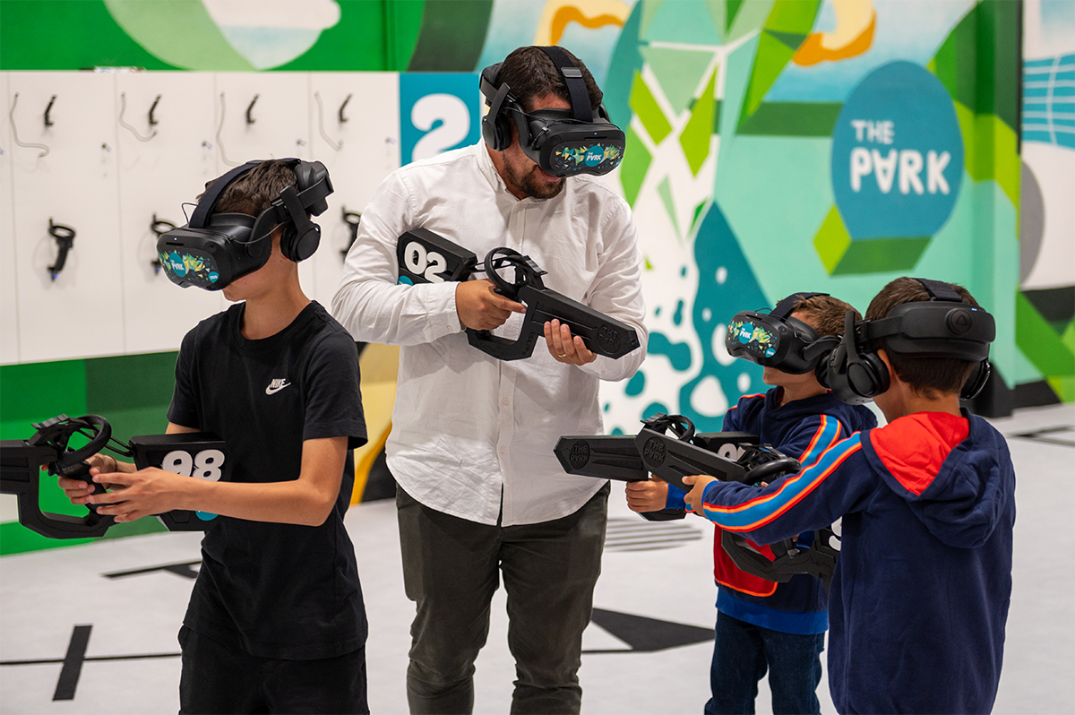 VR-Gaming Experience bij The Park Playground