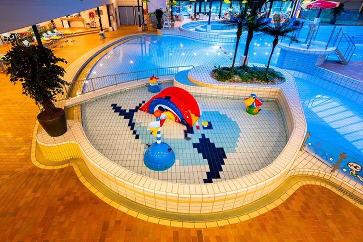 Vrij zwemmen bij zwembad De Grote Koppel