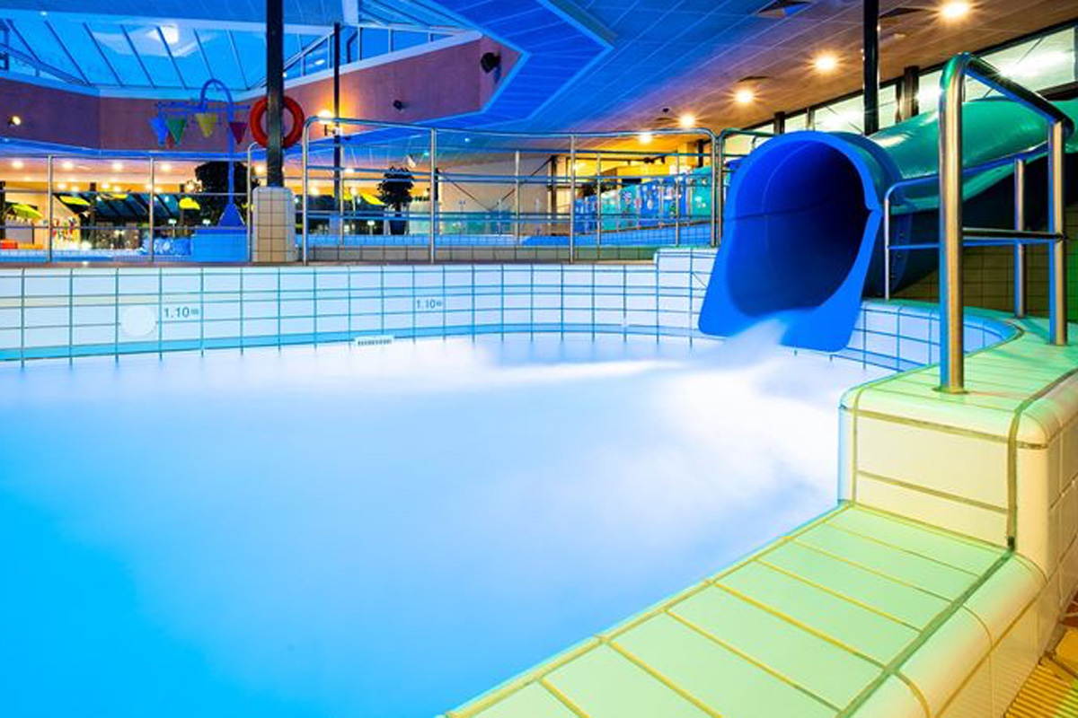 Vrij zwemmen bij zwembad De Grote Koppel