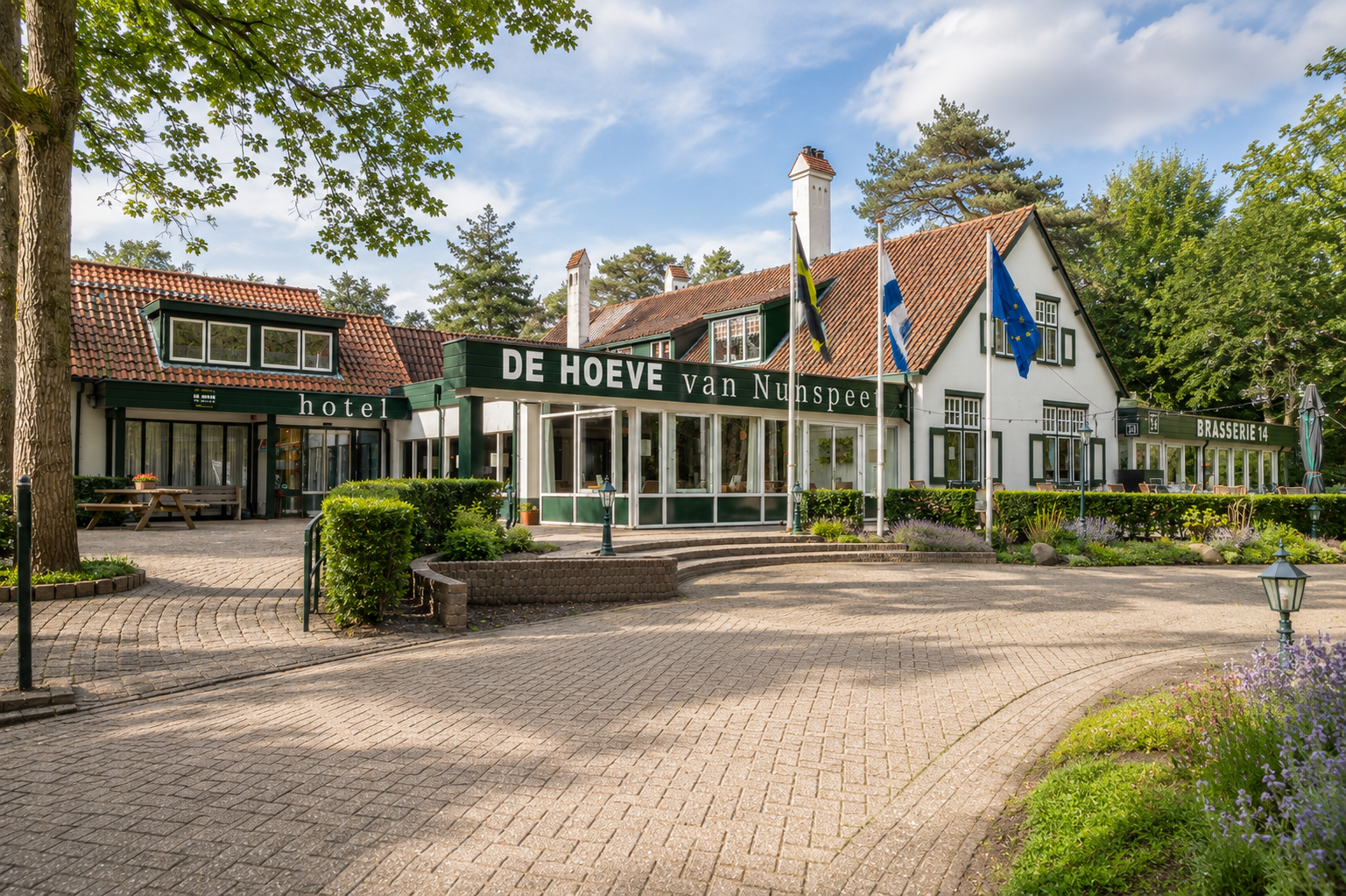 Hotel De Hoeve van Nunspeet | Verblijf in bosrijk landhuis nabij Veluwemeer | incl. diner & ontbijt