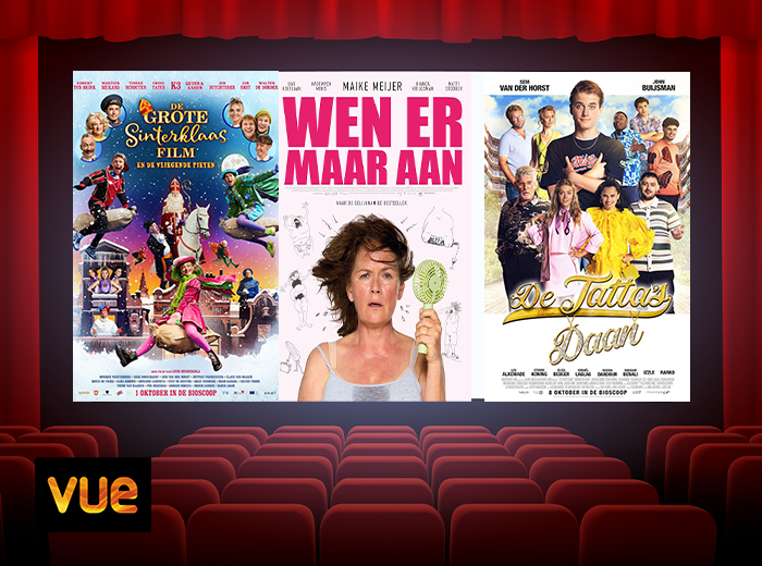 Bioscoopticket bij Vue Cinemas