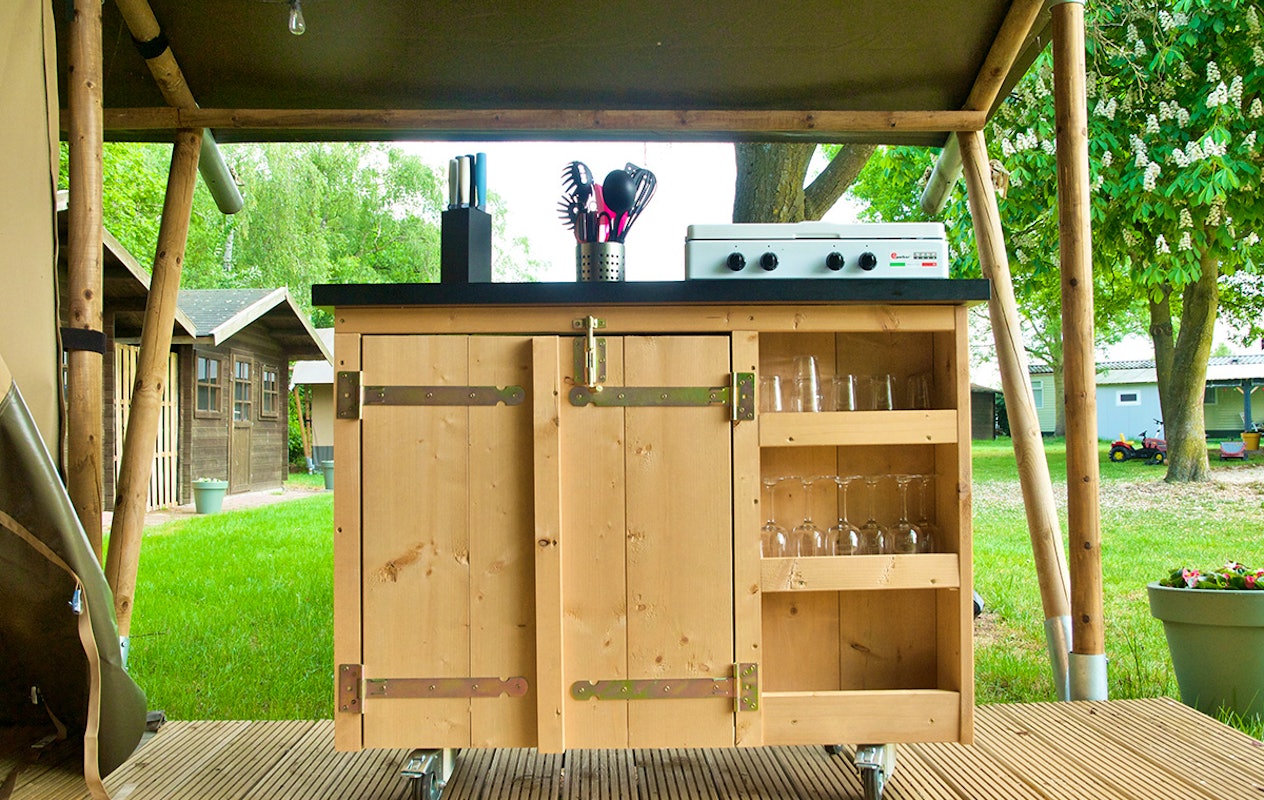 Waardebon van €100 te besteden bij Glamping Voucher naar keuze