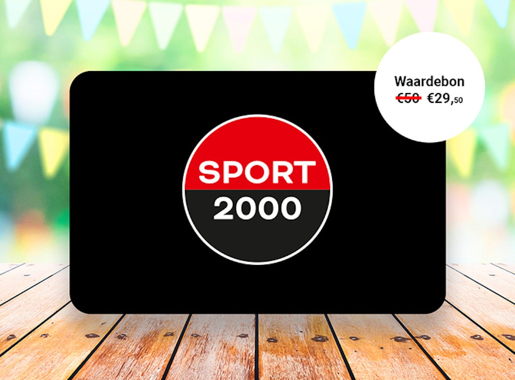 Waardebon van €50 te besteden bij Sport 2000 Parkstad