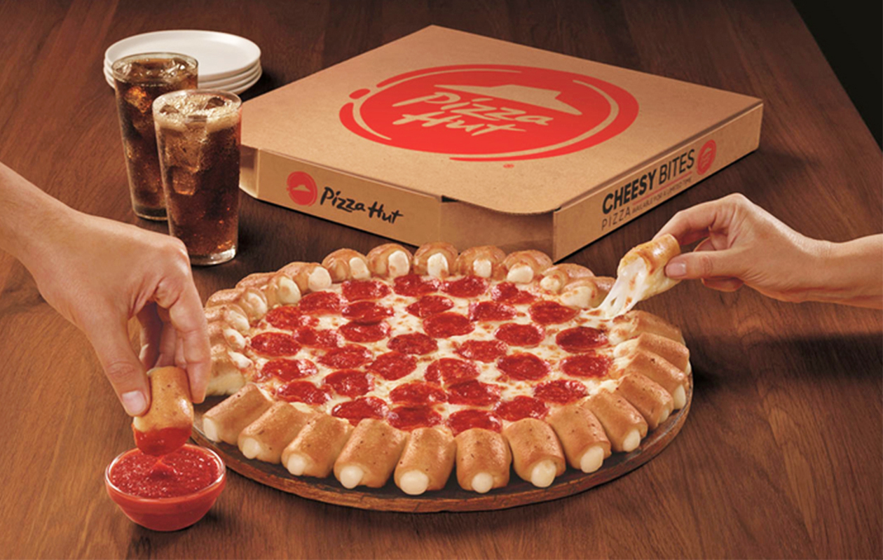 Ultiem genieten van je pizza van de Pizza Hut met de waardebon t.w.v. €15