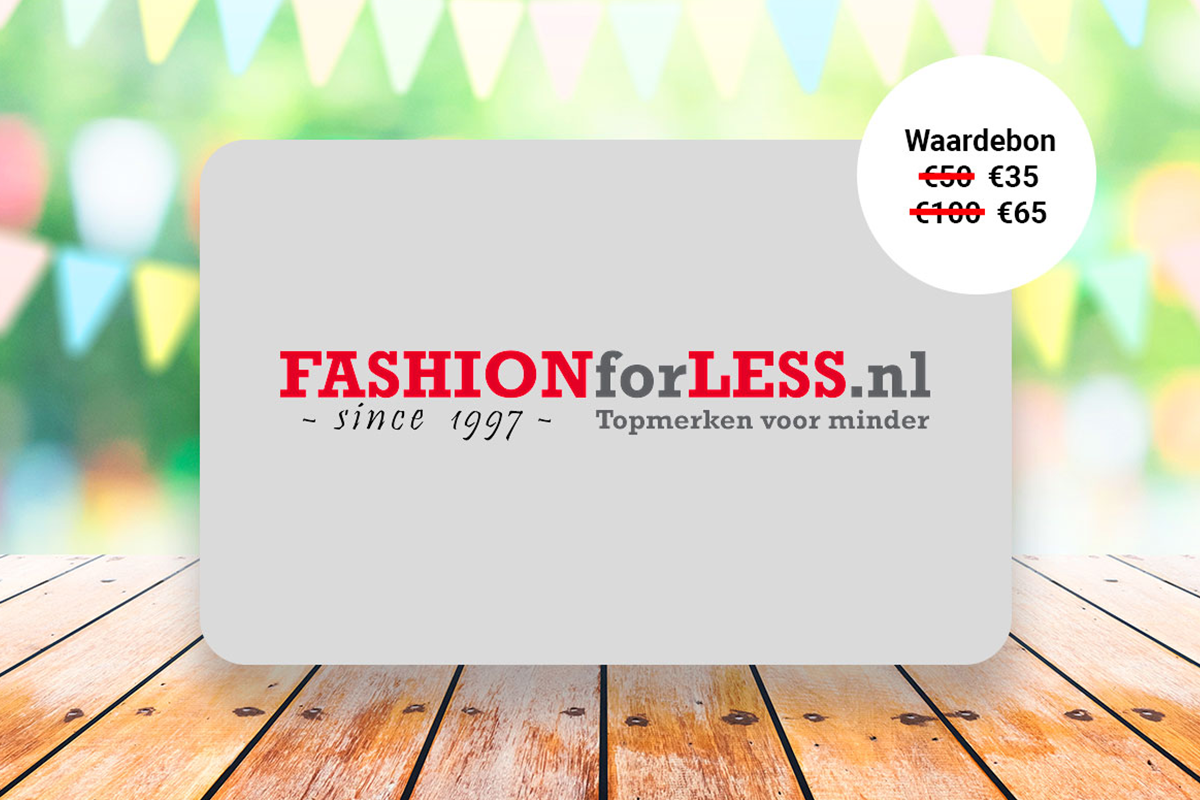 Waardebon te besteden bij Fashion for Less