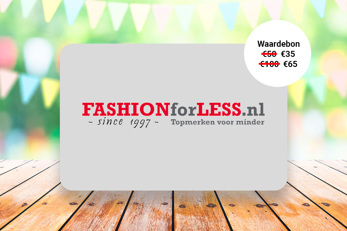 Waardebon te besteden bij Fashion for Less