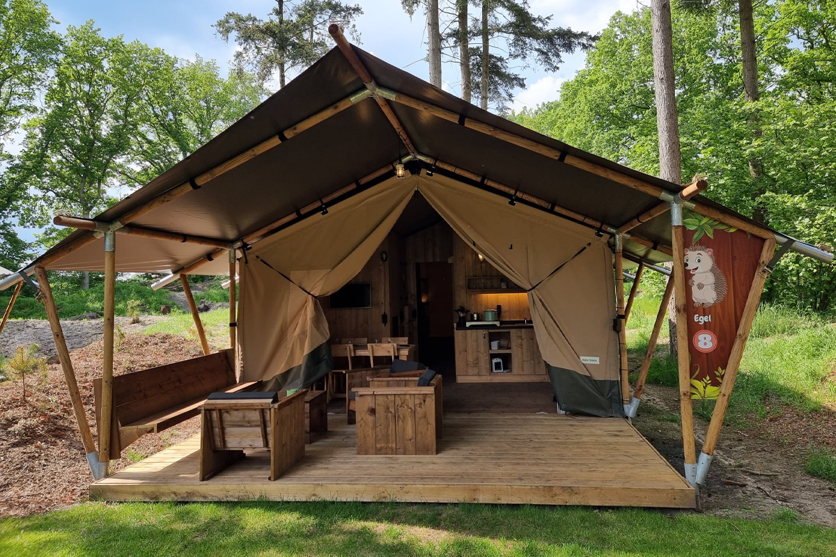 Waardebon van €100 te besteden bij Glamping Voucher naar keuze