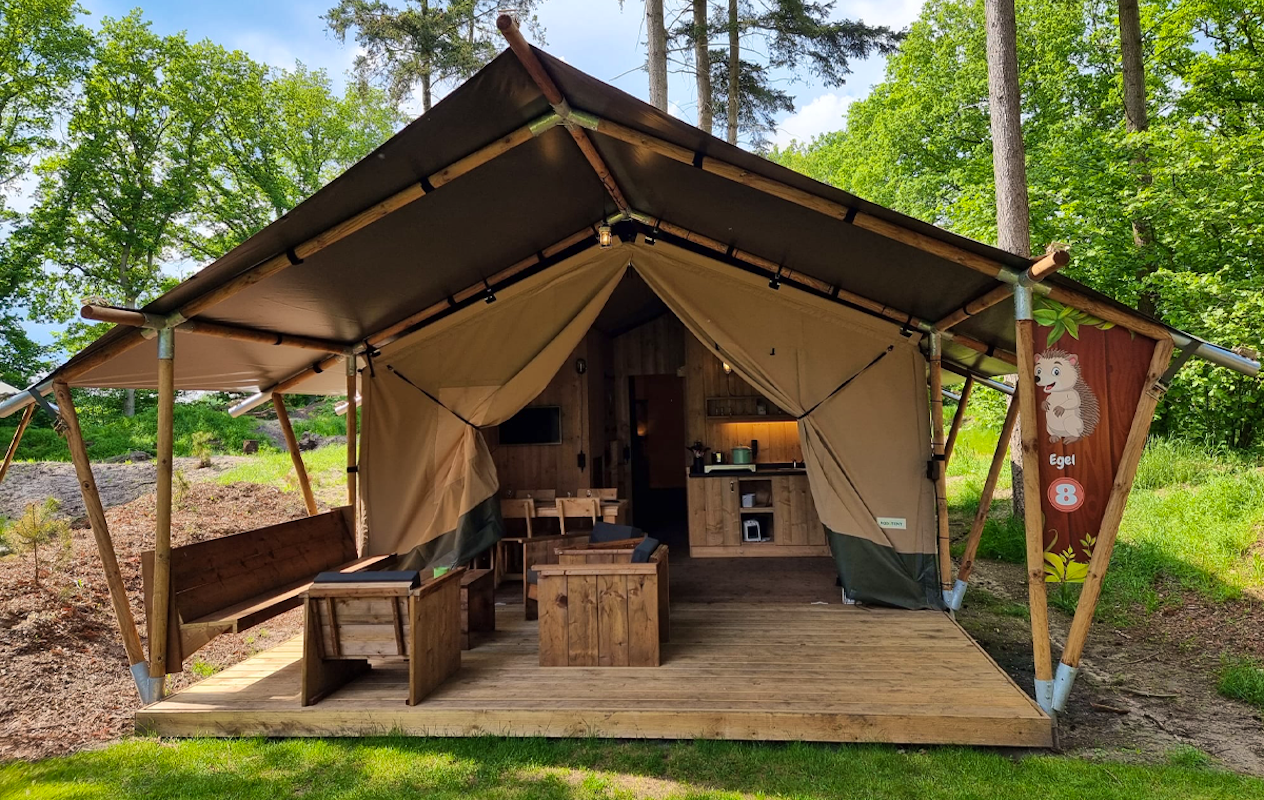 Waardebon van €100 te besteden bij Glamping Voucher naar keuze
