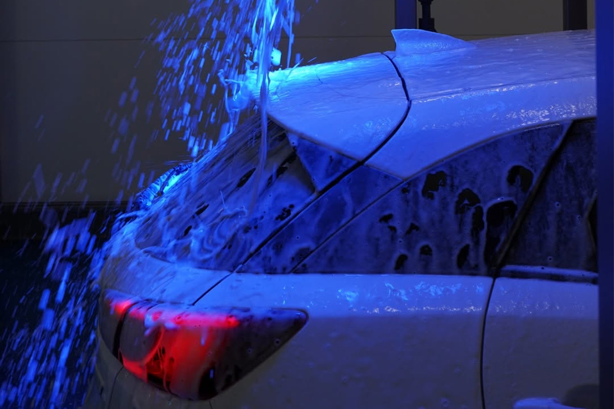 Car wash at Fox Autowas