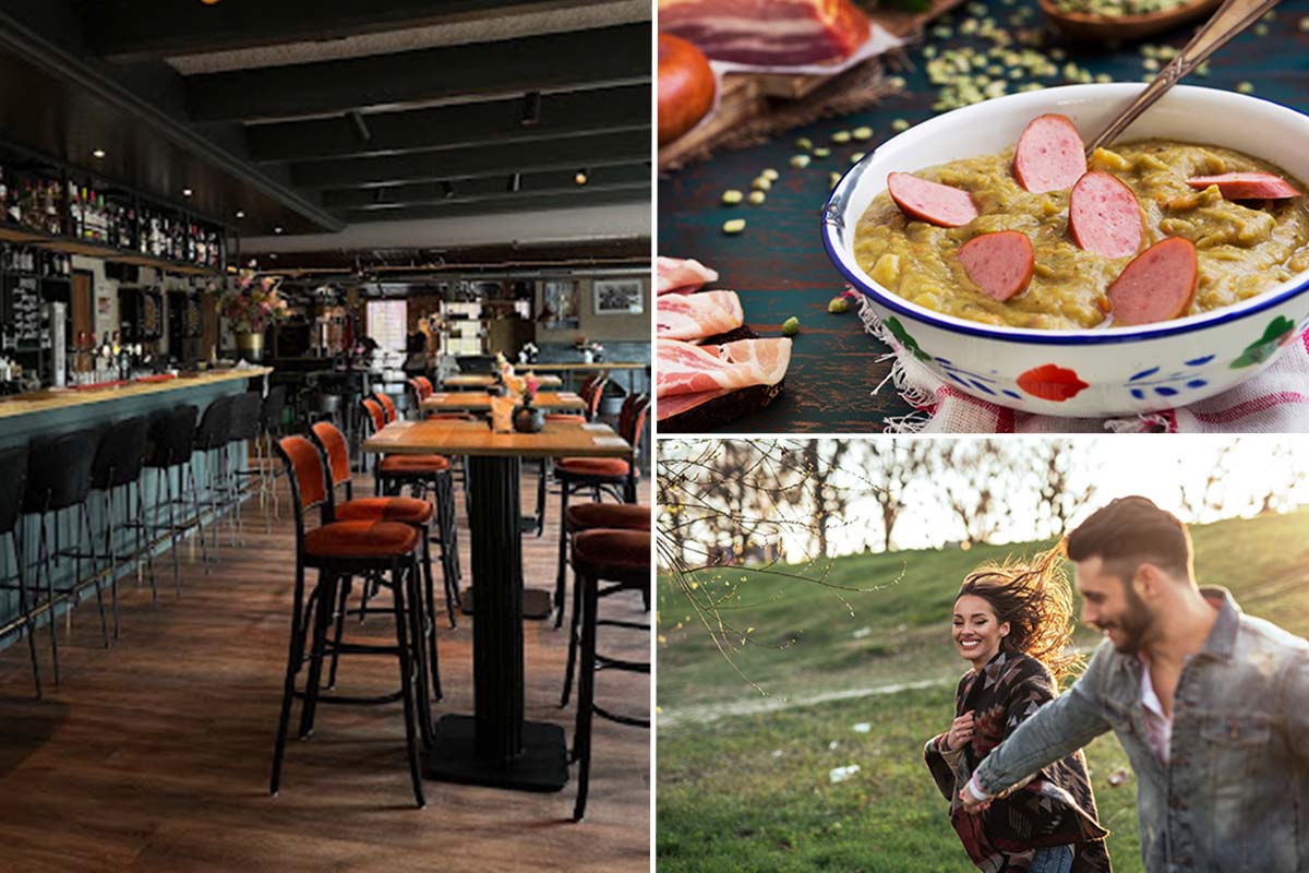 Wandelarrangement incl. warme drank en snert of soep