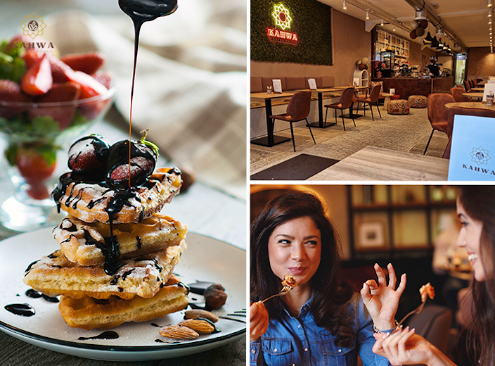 Warme drank + gebak of wafel naar keuze