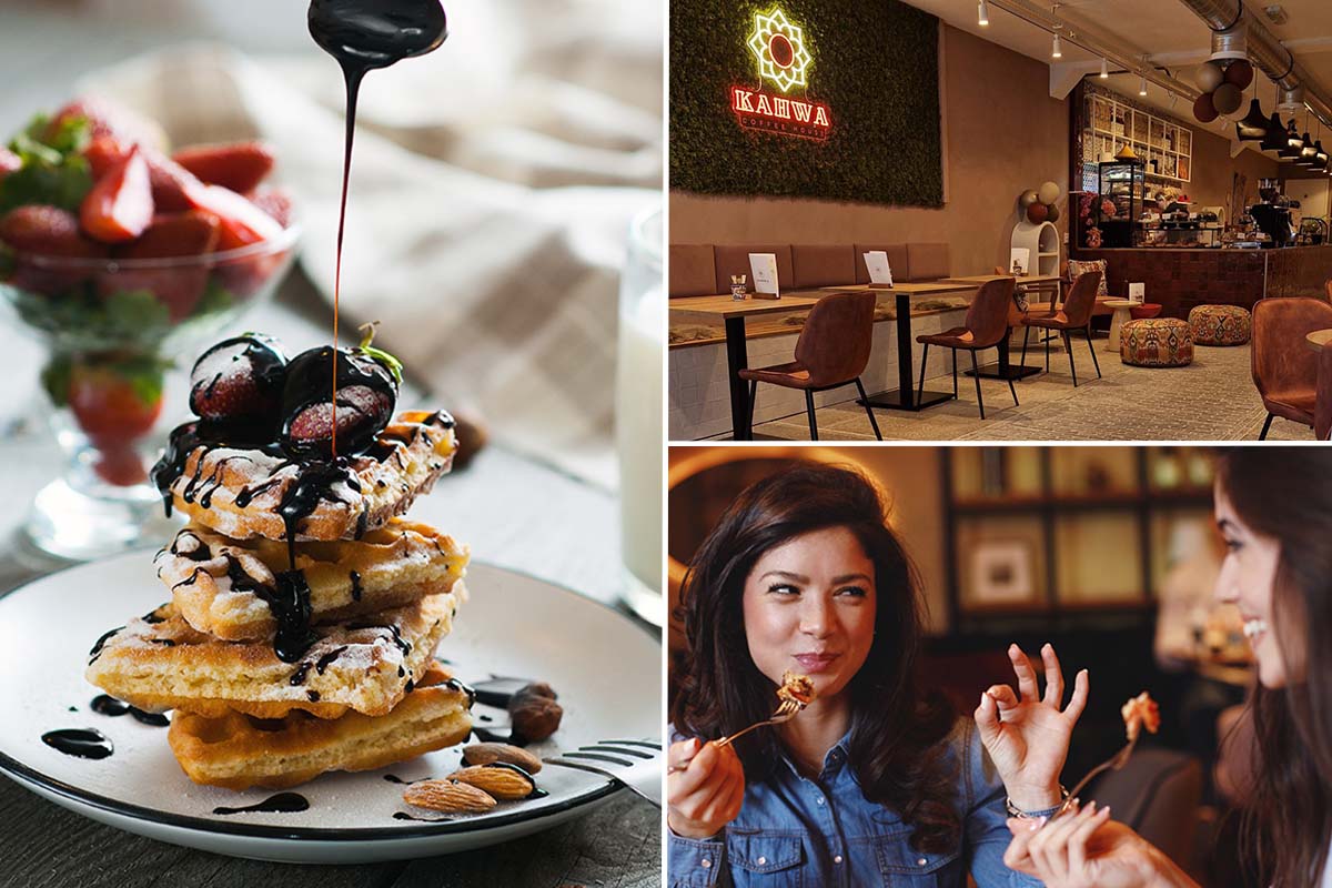 Warme drank + gebak of wafel naar keuze