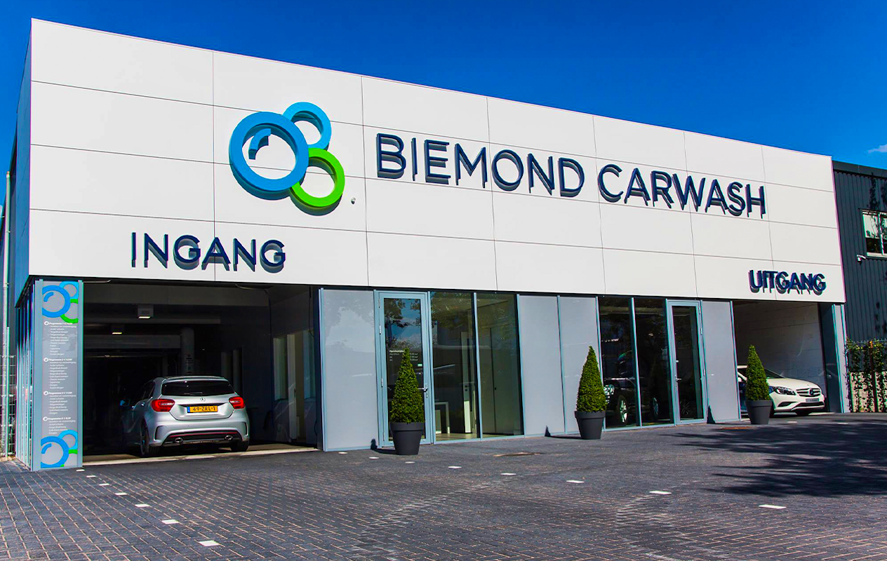 Wasbeurt bij Biemond Carwash Aalsmeer