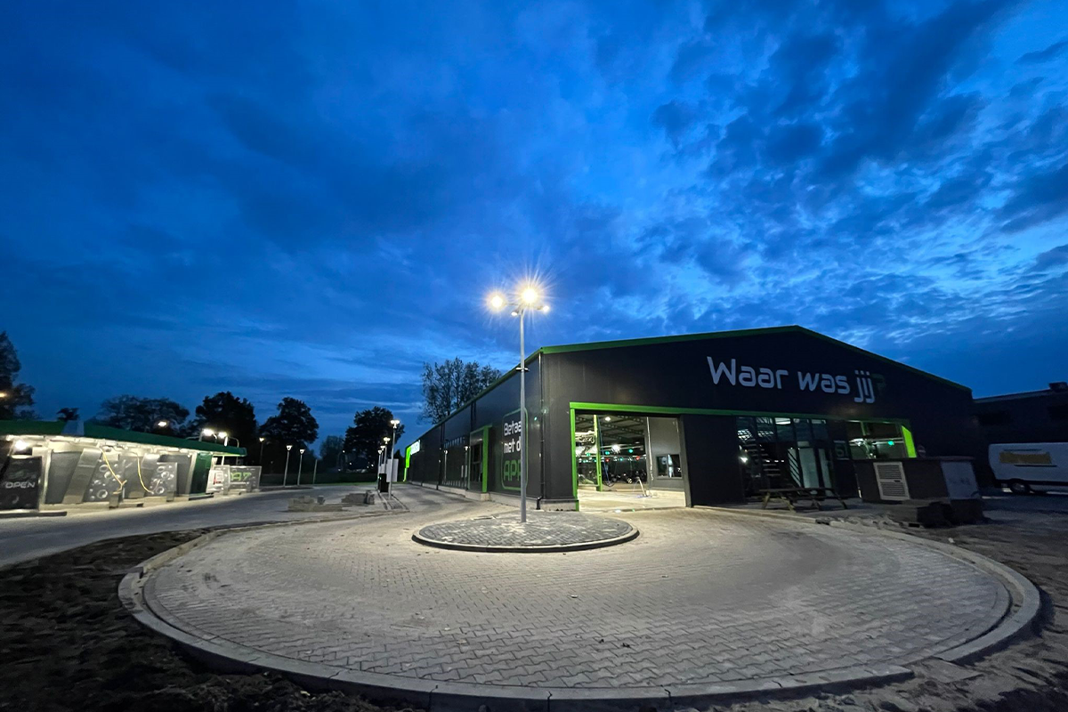Wasbeurt bij A7 Carwash in Kolham