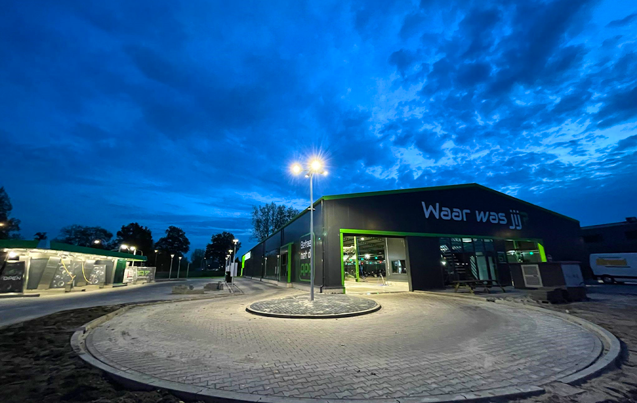Wasbeurt bij A7 Carwash in Kolham