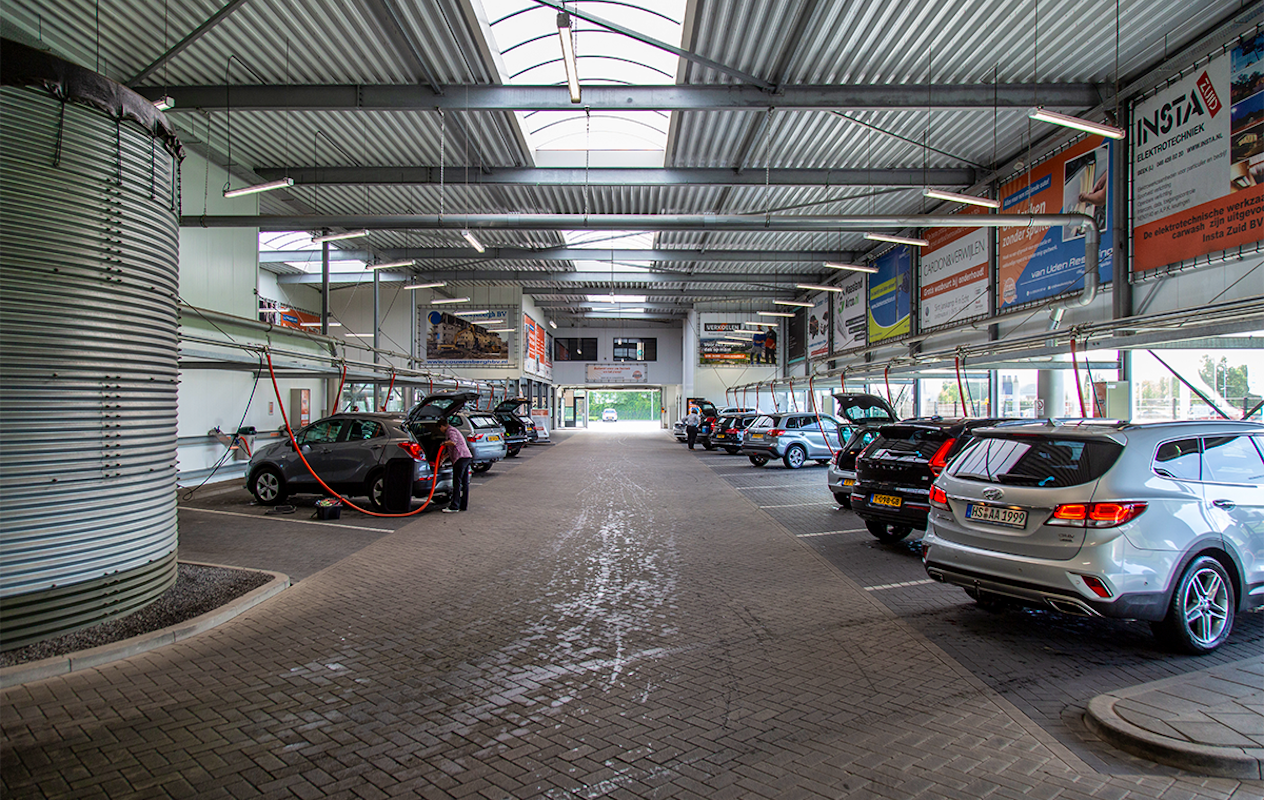 Wasbeurt bij All-In Carwash Echt & Nederweert