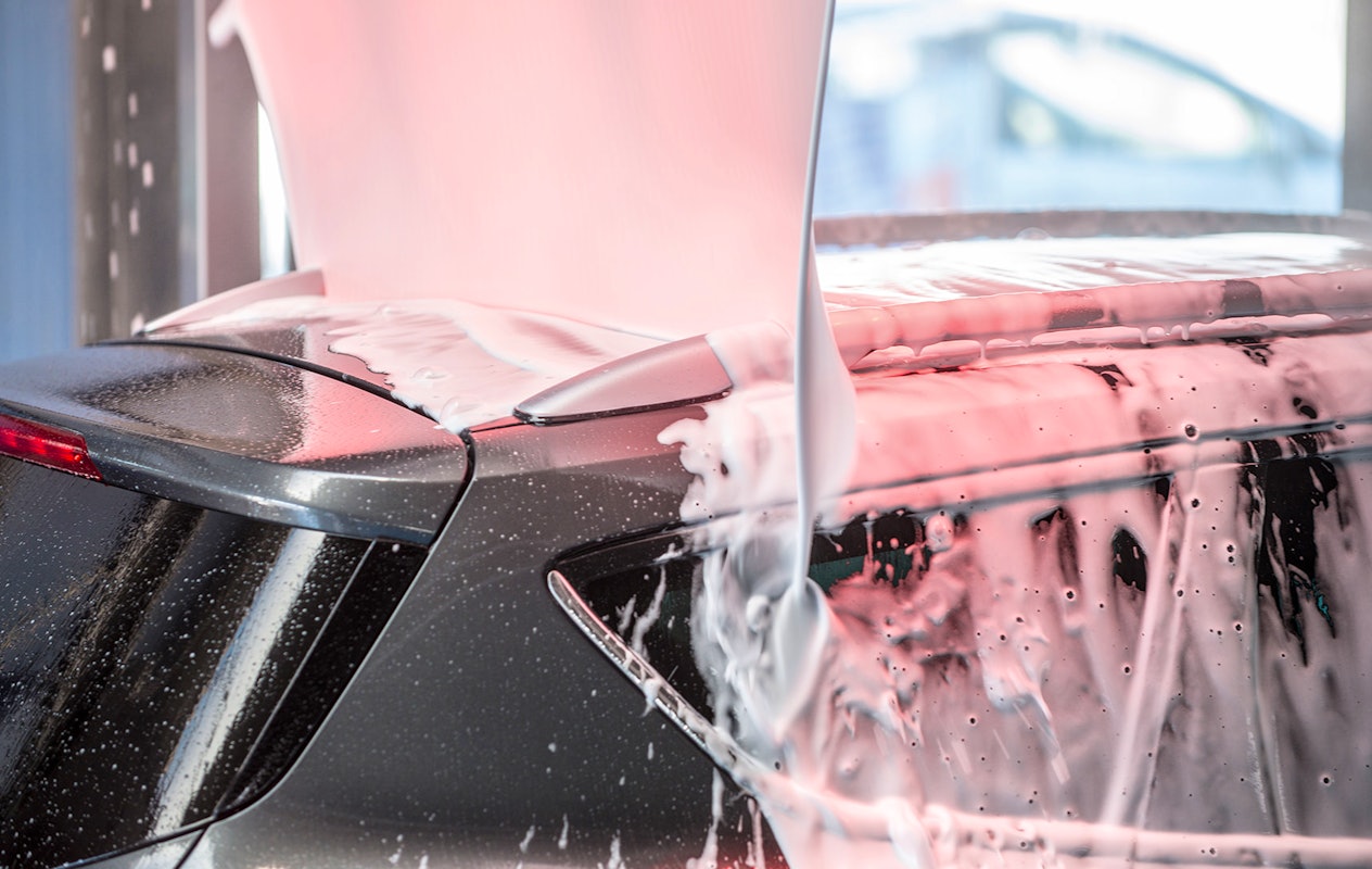 Wasbeurt bij Carwash A2 Zaltbommel