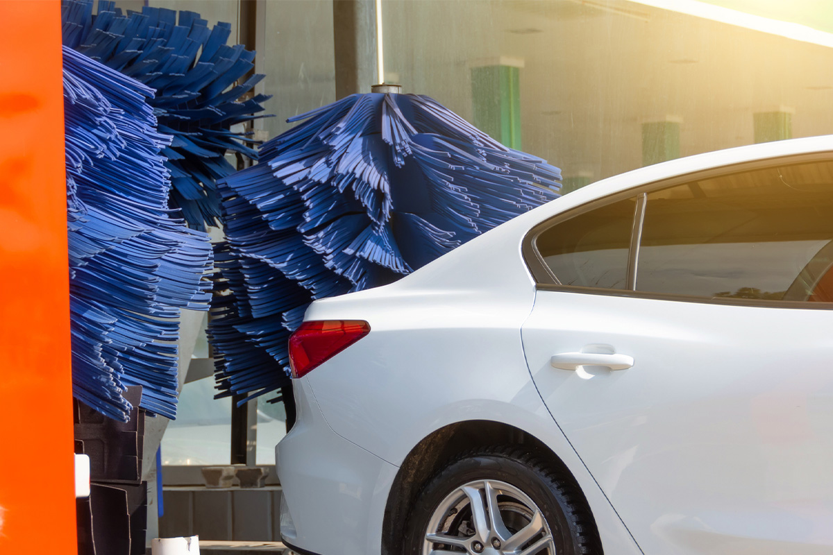 Wasbeurt bij Carwash Gieten