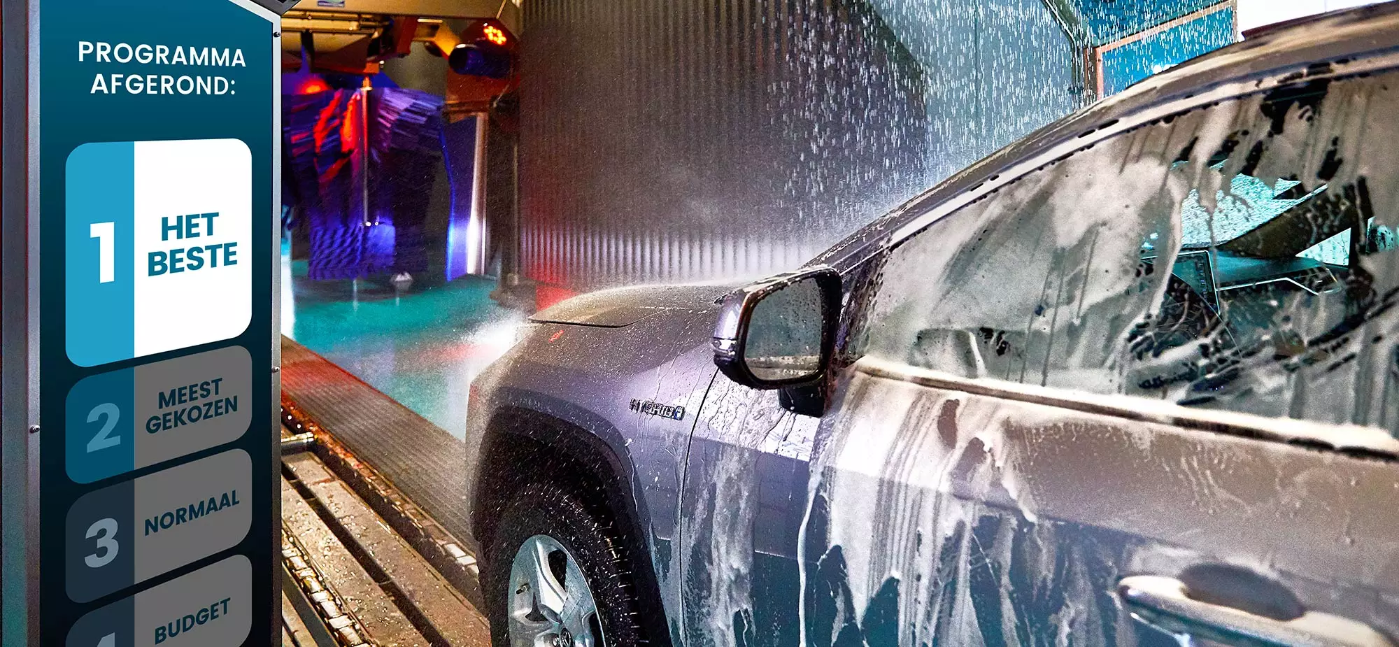 Wasbeurt bij Carwash Rijen