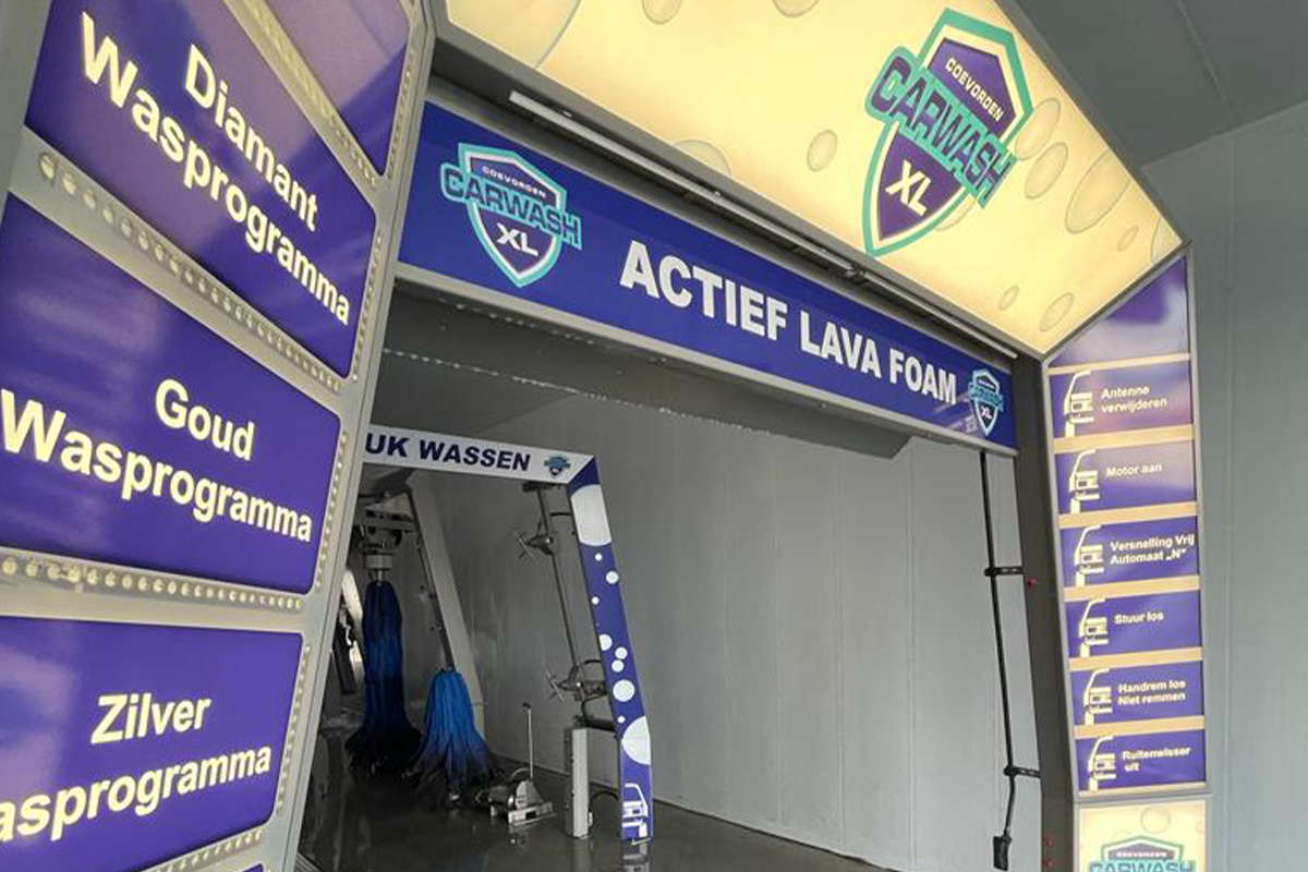 Wasbeurt bij Carwash XL Coevorden
