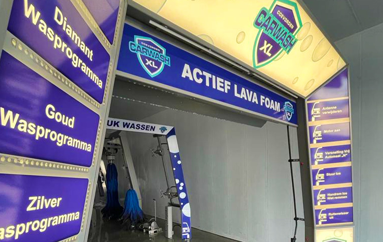 Wasbeurt bij Carwash XL Coevorden
