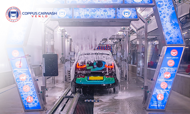 Wasbeurt bij Coppus Carwash Venlo