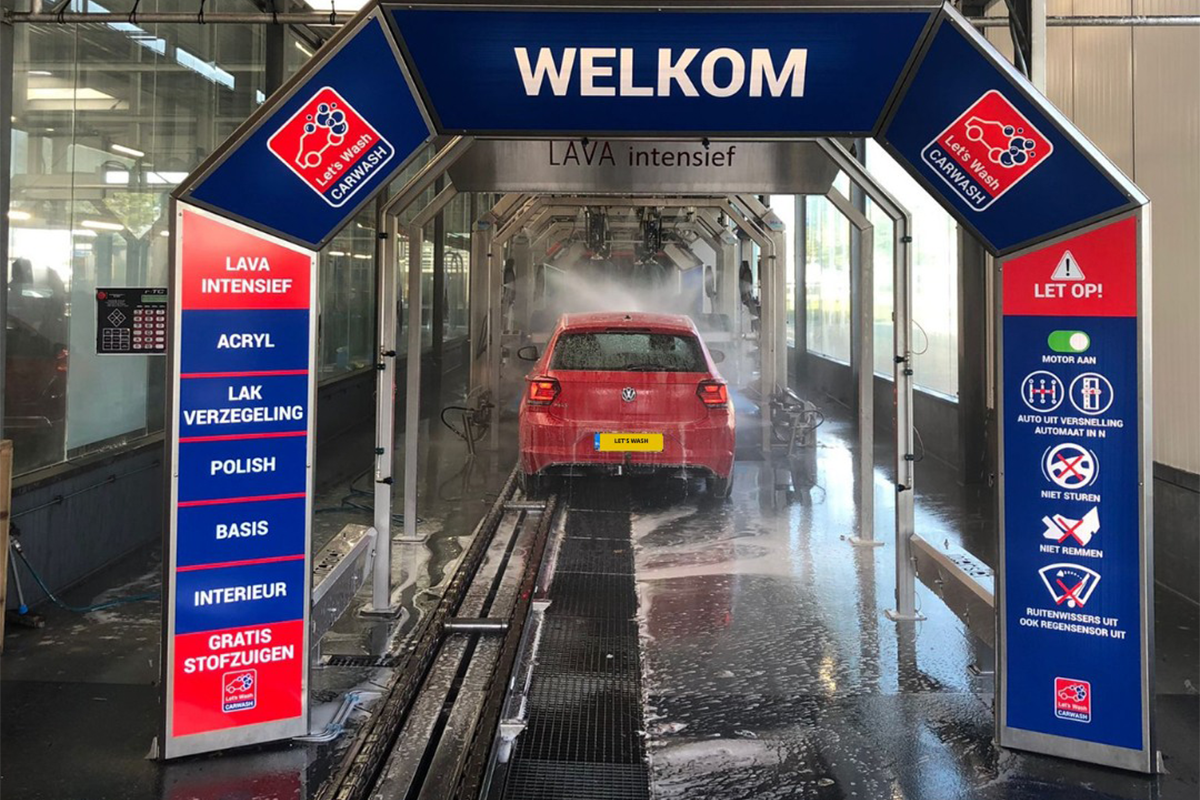 Wasbeurt bij Let's Wash in Veghel, Heesch of Oss