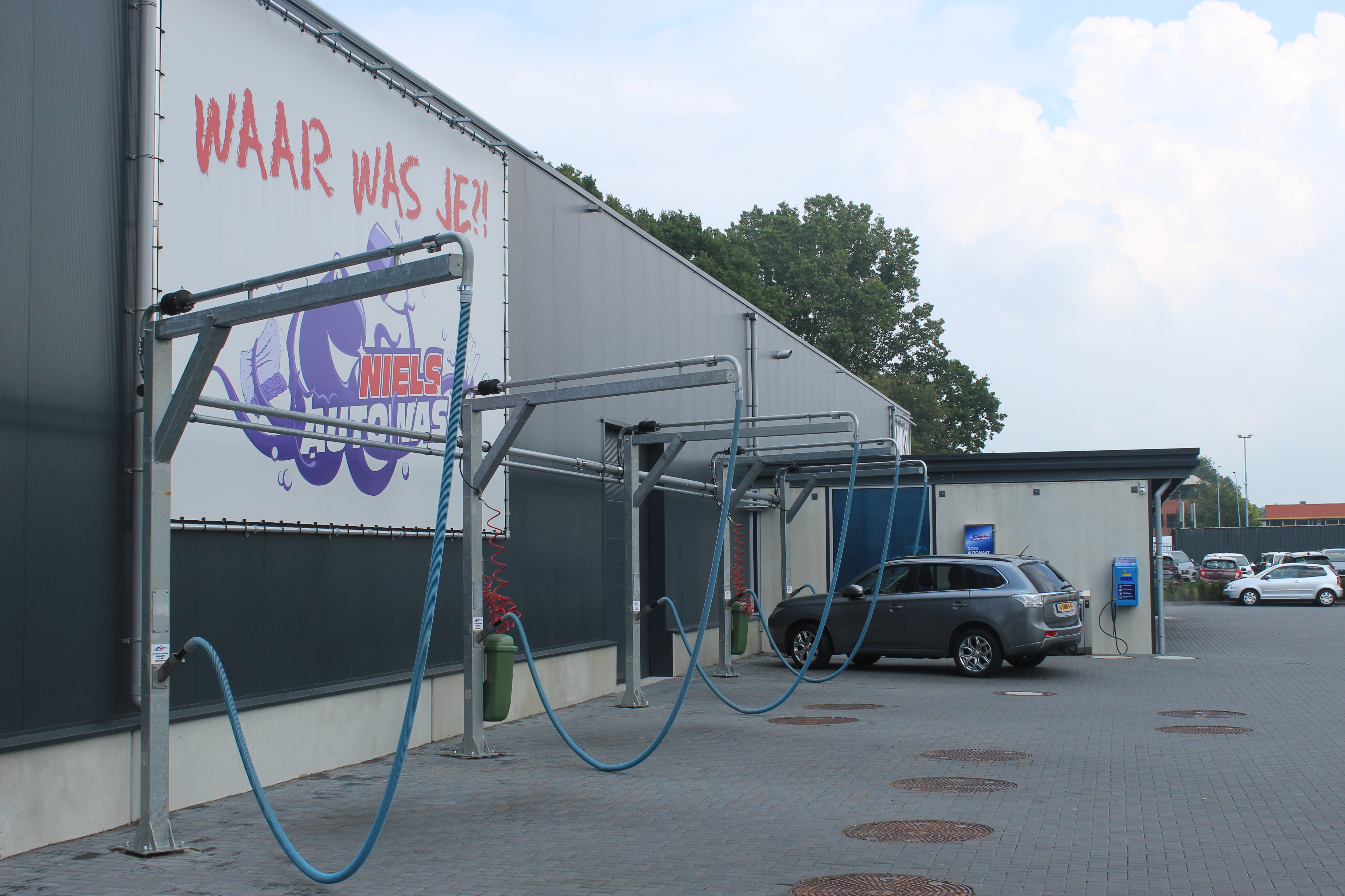 Wasbeurt bij Niels Autowas