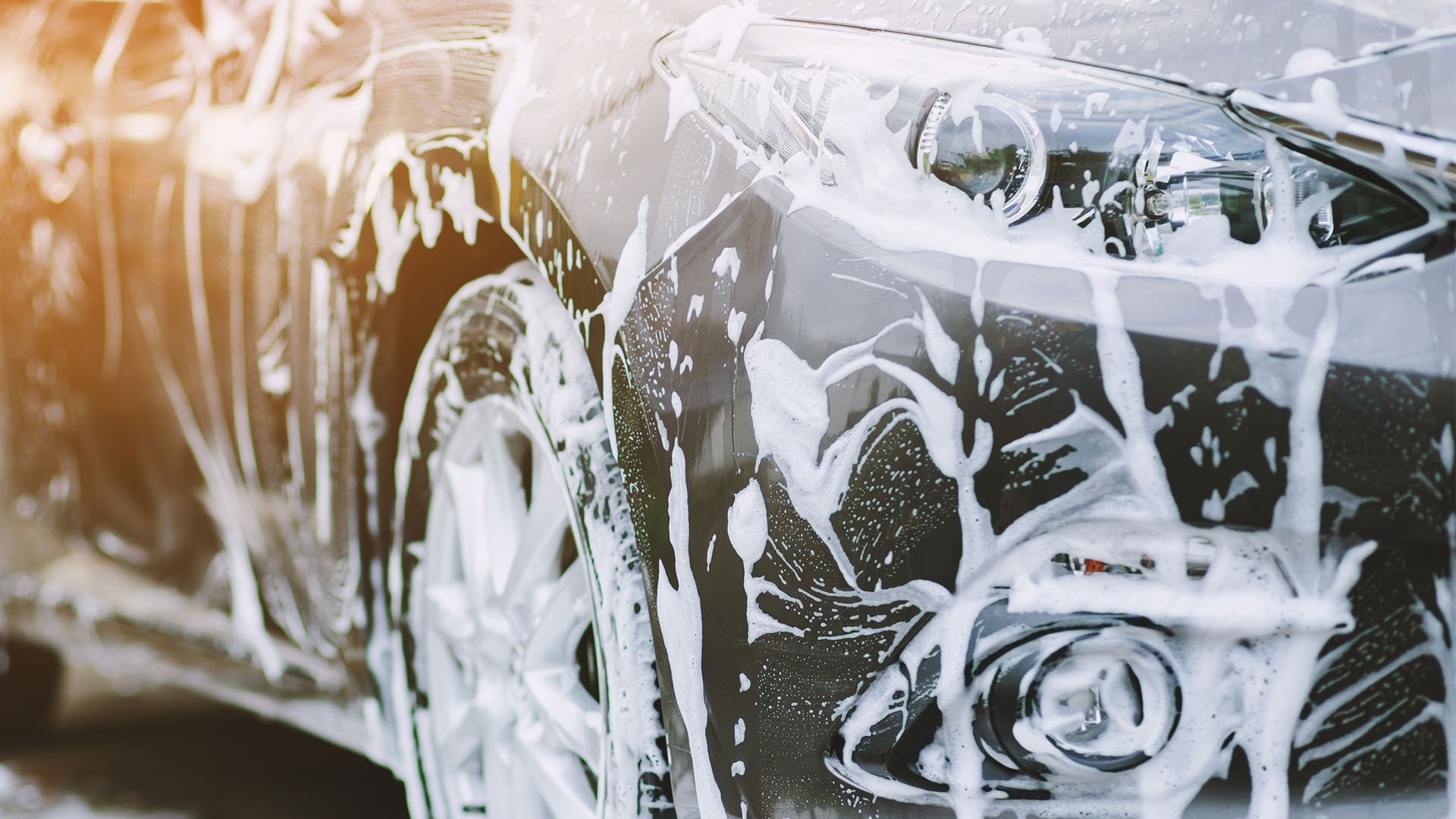 Wasbeurt bij Niels Autowas