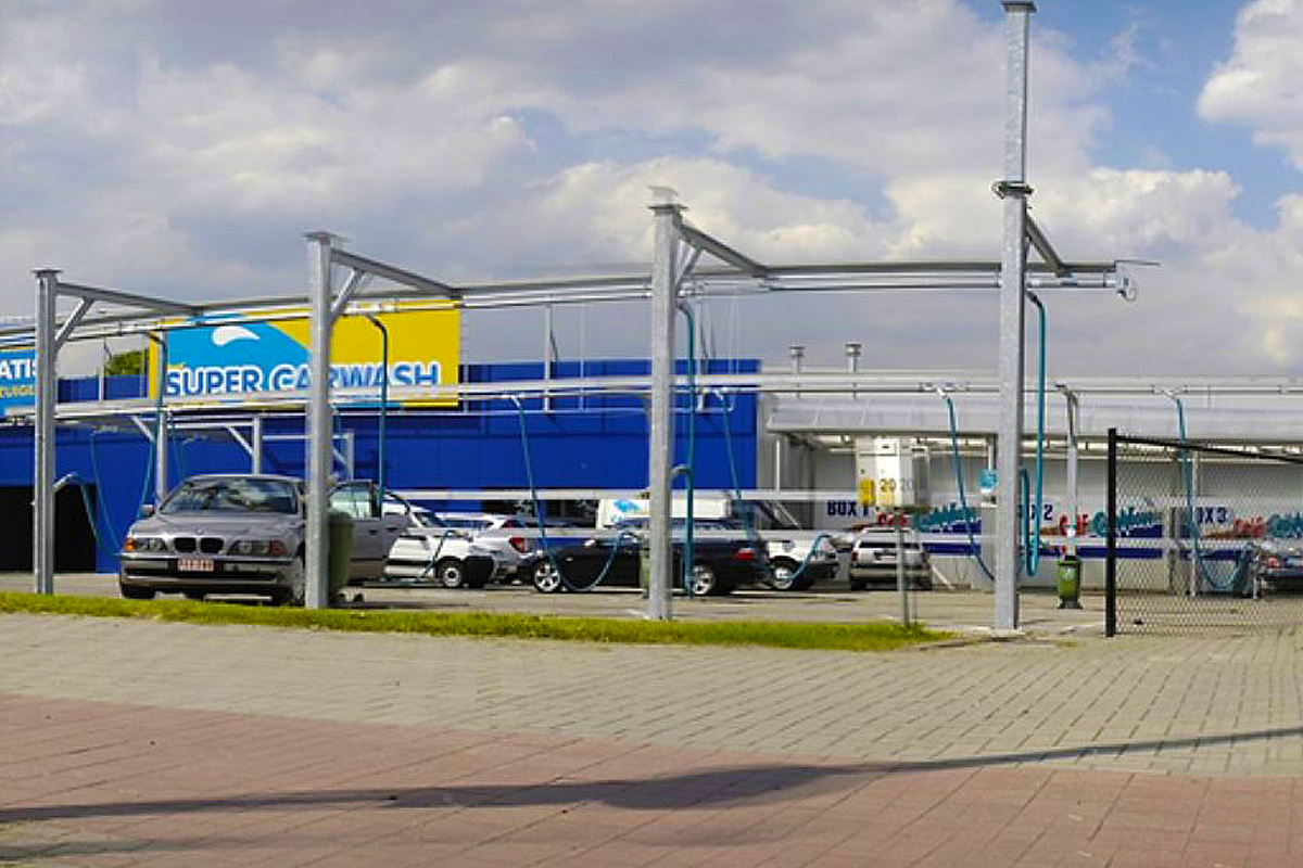 Wasbeurt bij Super Carwash