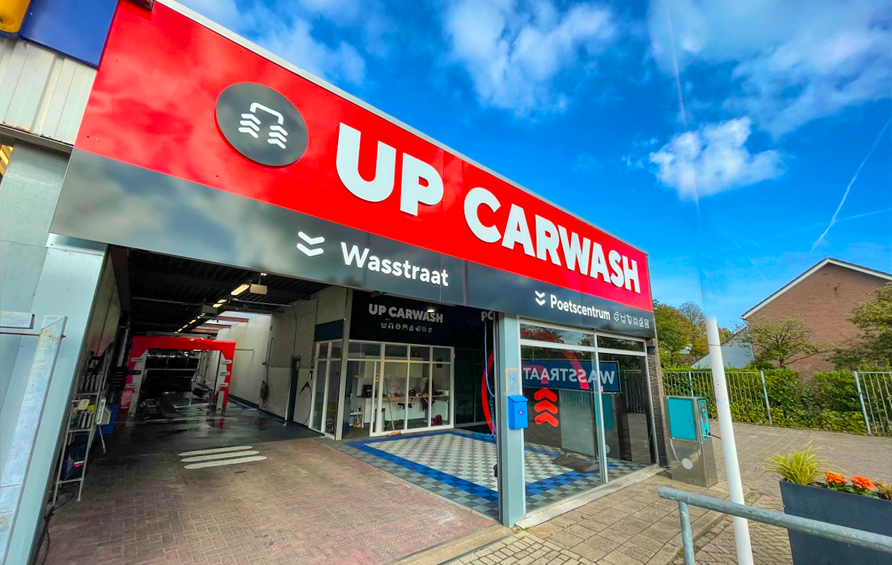 Wasbeurt bij UP Carwash