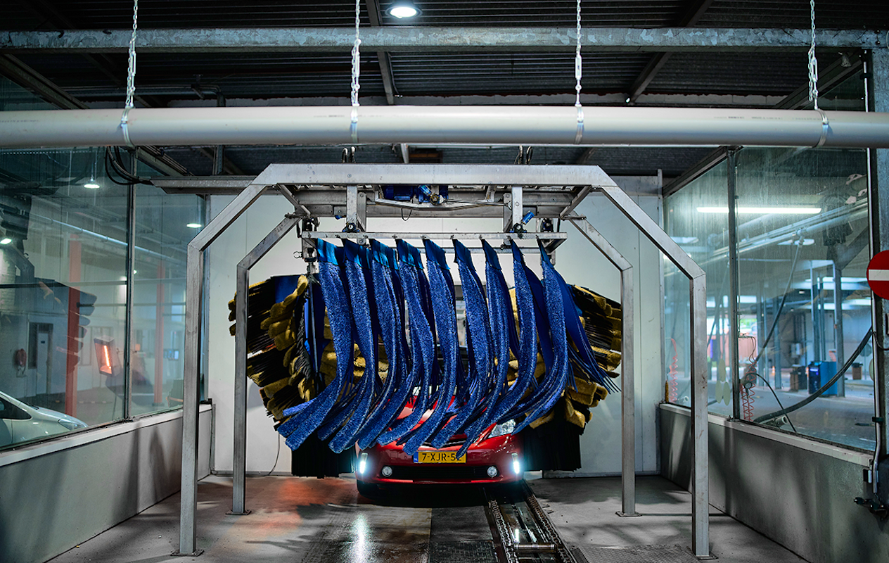 Wasbeurt bij UP Carwash