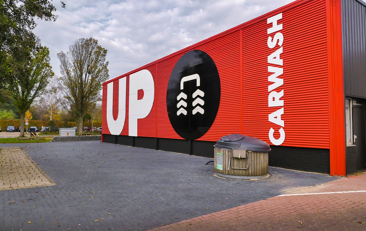 Wasbeurt bij UP Carwash