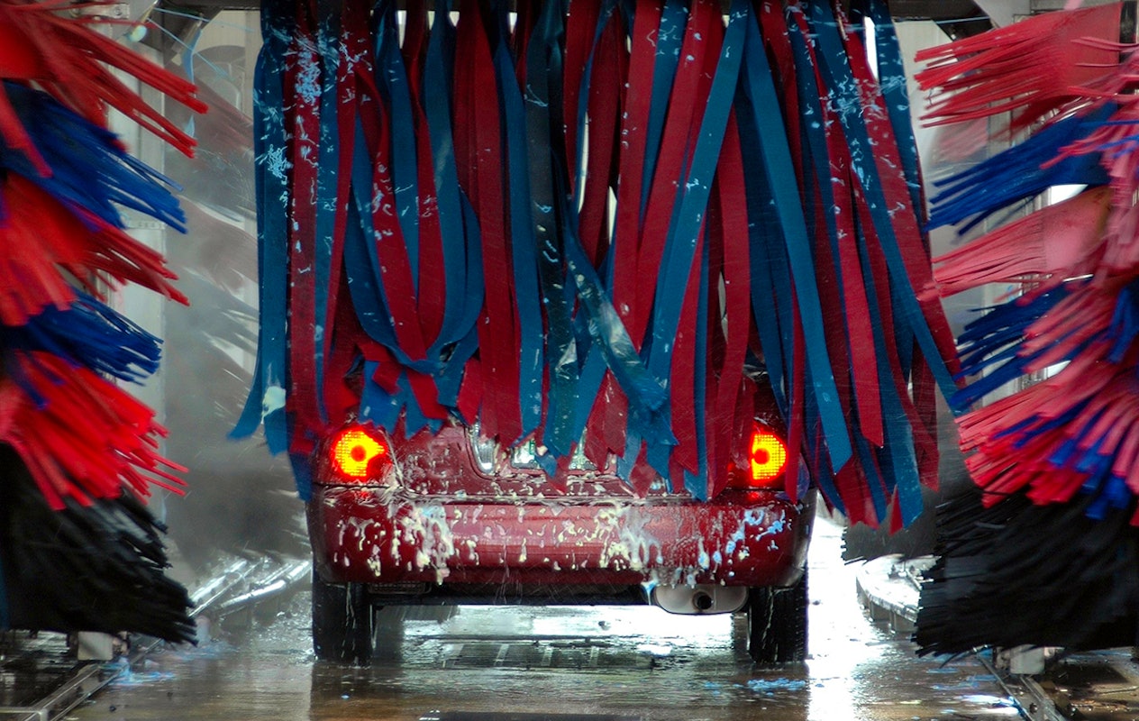 Wasbeurt bij Carwash Capelle