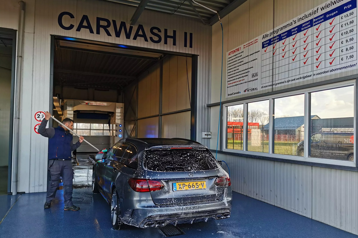 Wasbeurt bij Carwash Correct