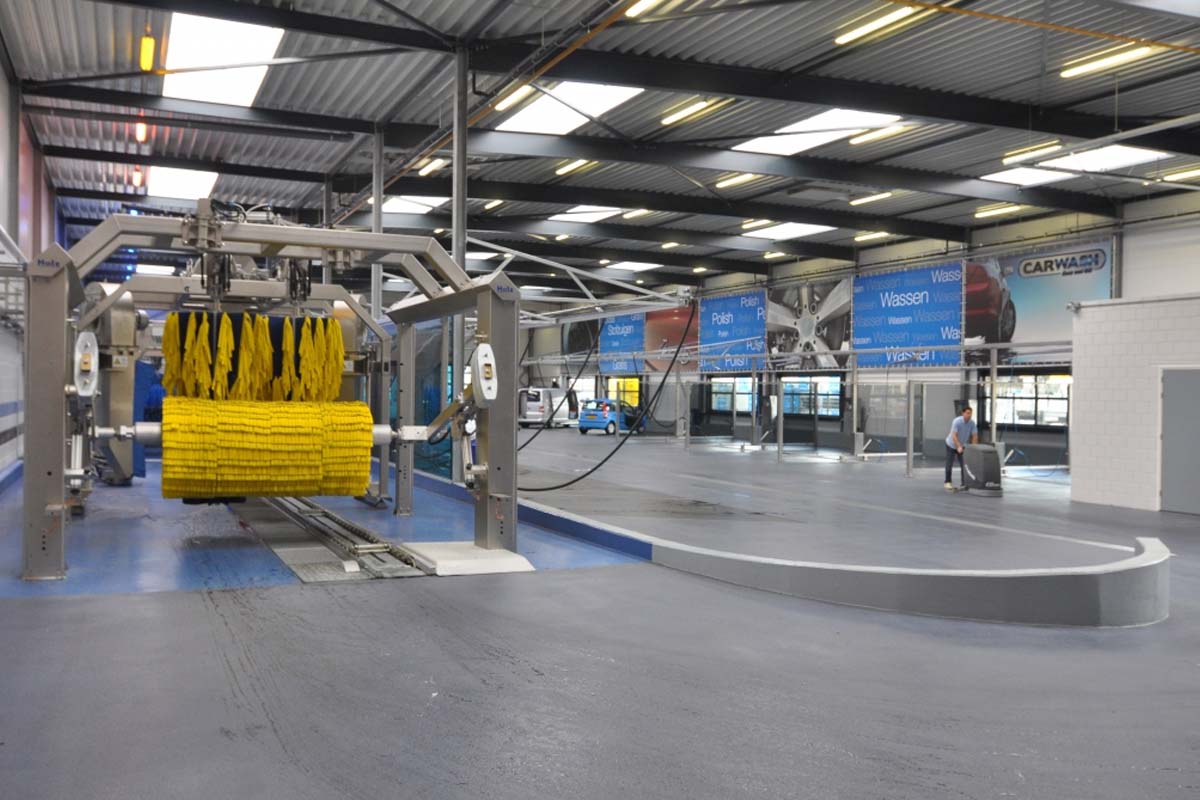 Wasbeurt bij Carwash Easy and Go