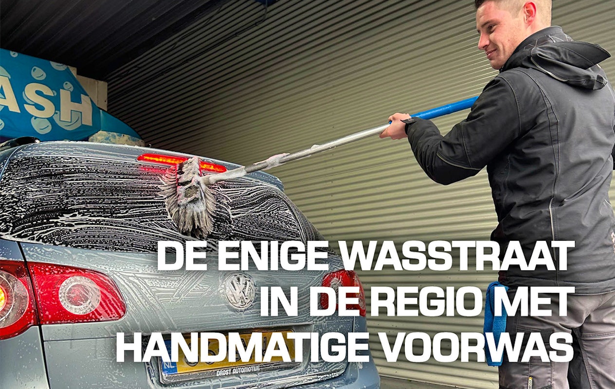 Wasbeurt bij Carwash Goes