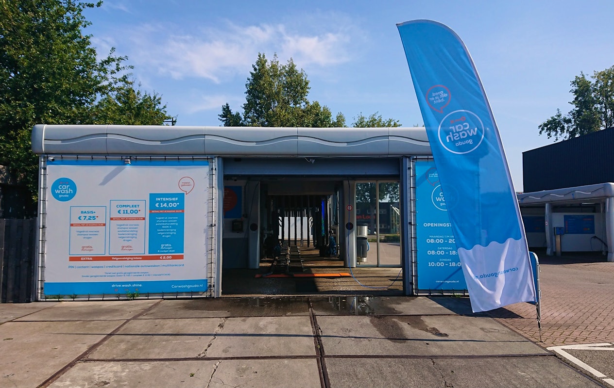 Wasbeurt bij Carwash Gouda