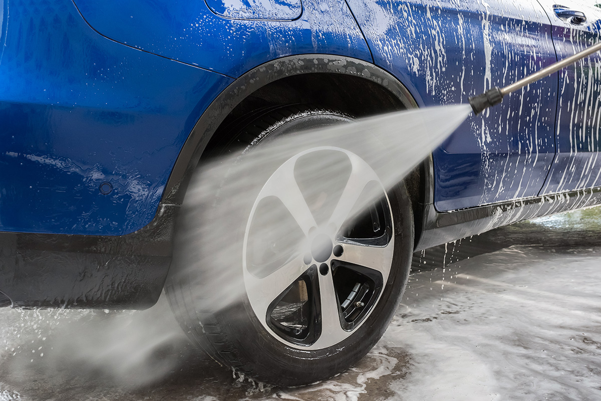 Wasbeurt bij Clean Up Carwash