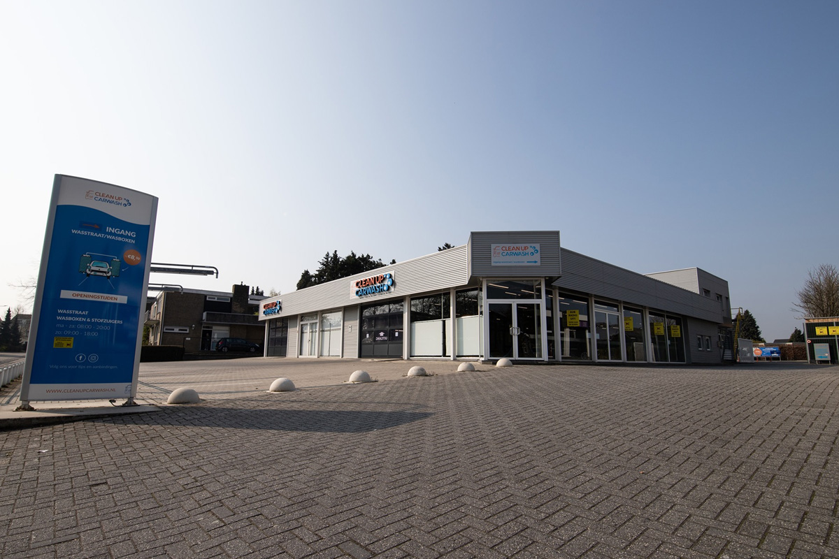 Wasbeurt bij Clean Up Carwash