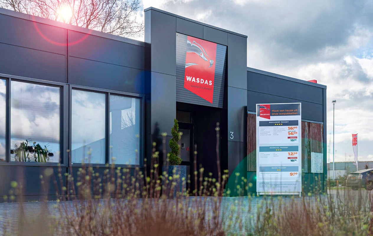 Wasbeurt bij Wasdas in Emmen, Drachten, Hardenberg of Veendam