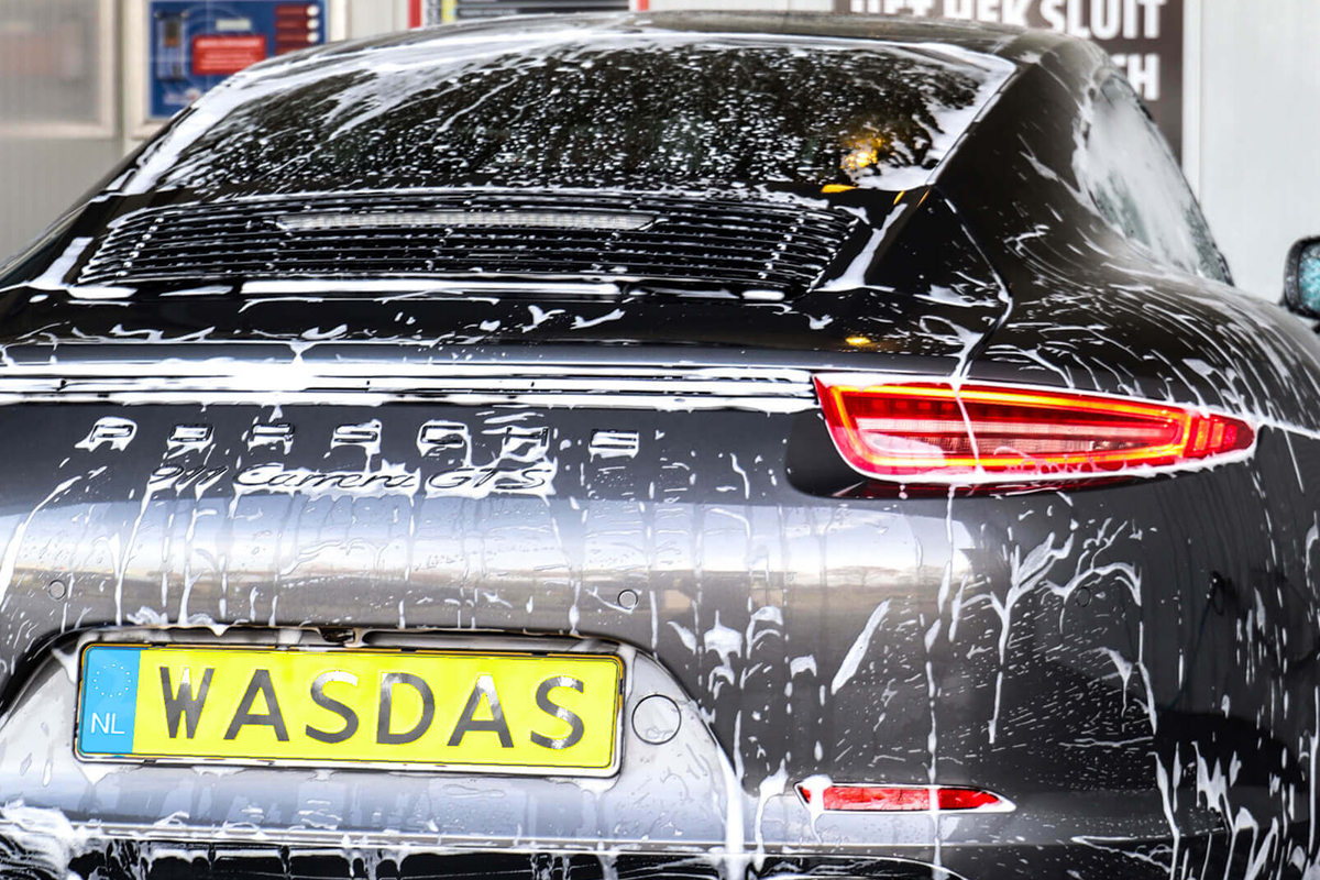 Wasbeurt bij Wasdas Hardenberg