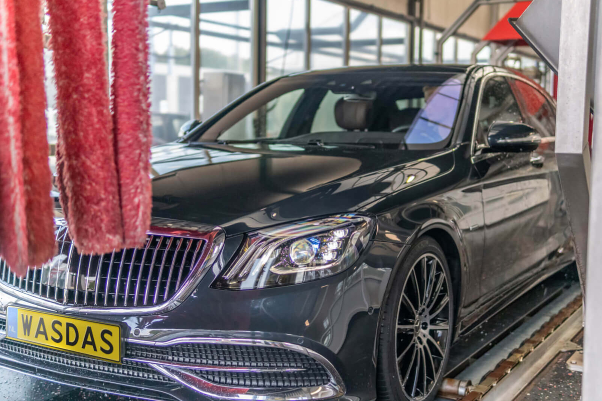 Wasbeurt bij Wasdas Hardenberg