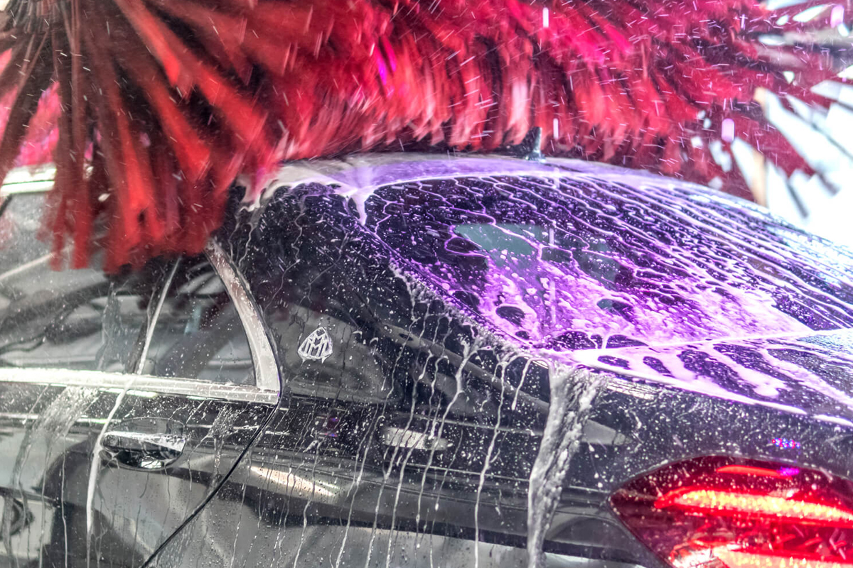 Wasbeurt bij Wasdas Hardenberg