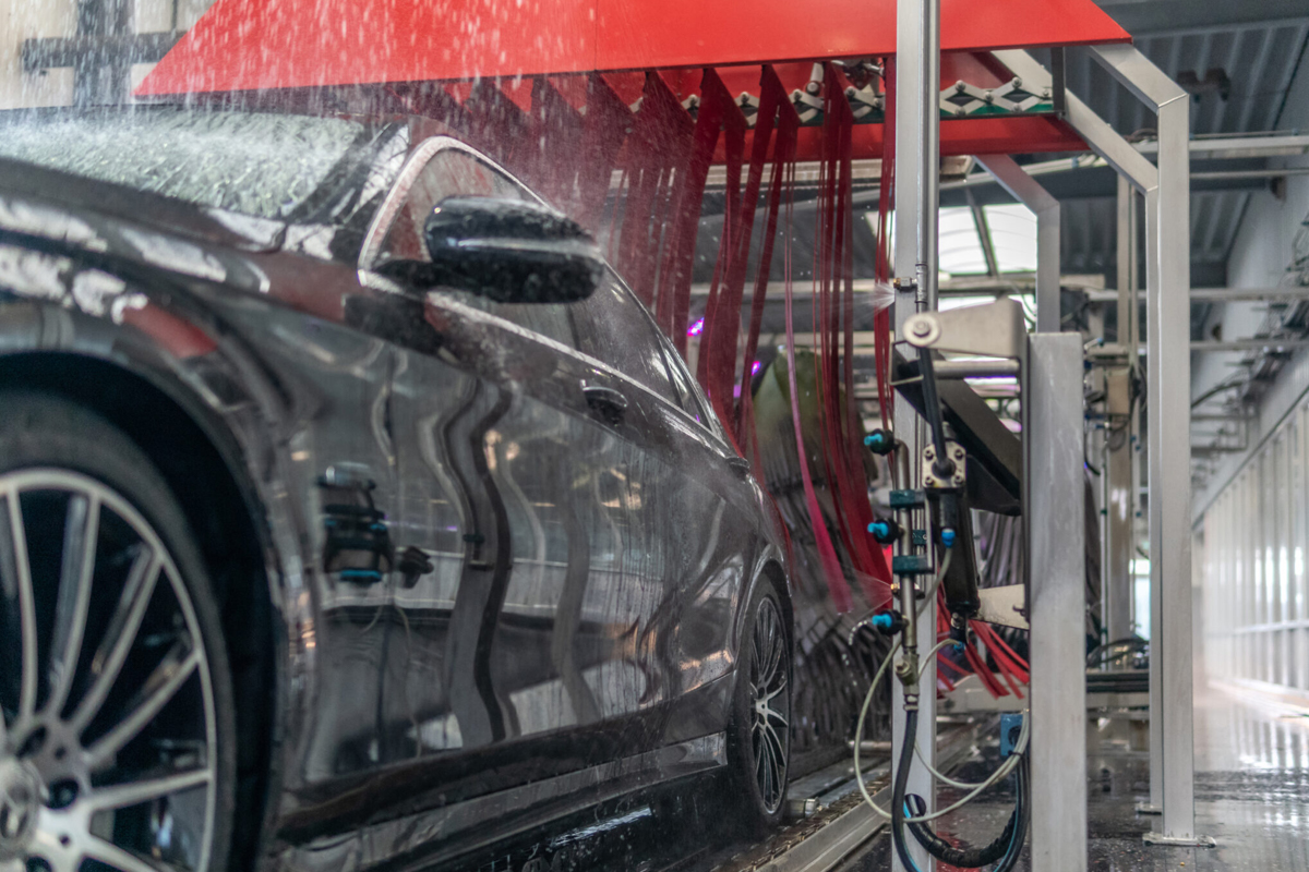 Wasbeurt bij Wasdas Hardenberg