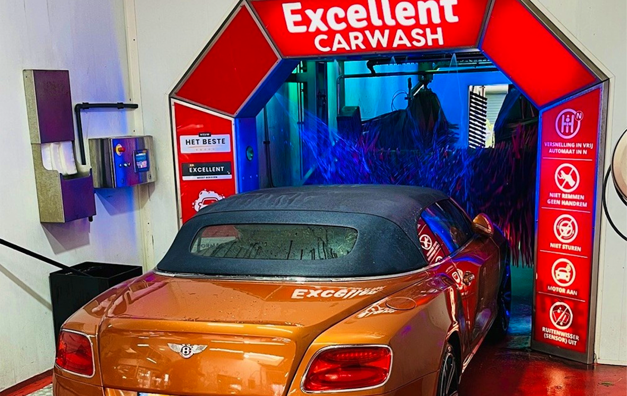 "Het Beste" wasbeurt bij Excellent Carwash
