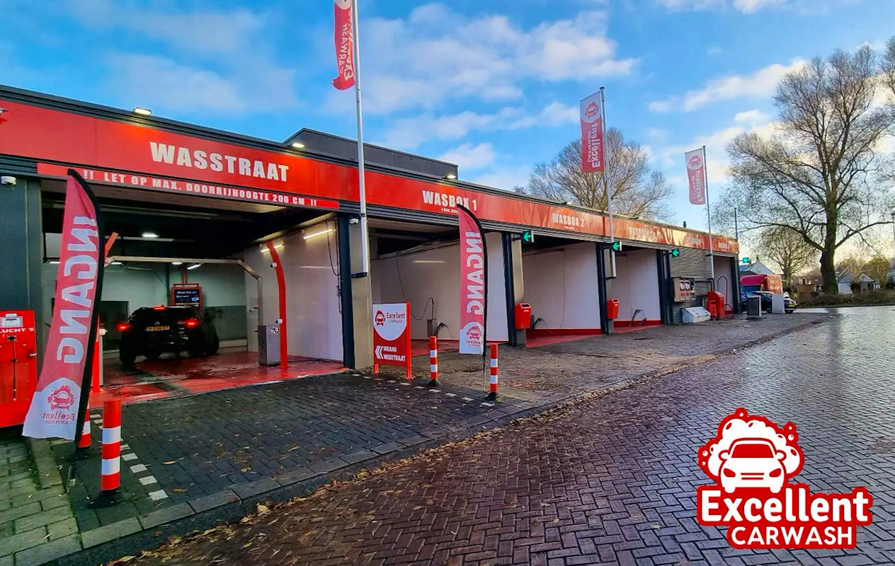 "Het Beste" wasbeurt bij Excellent Carwash